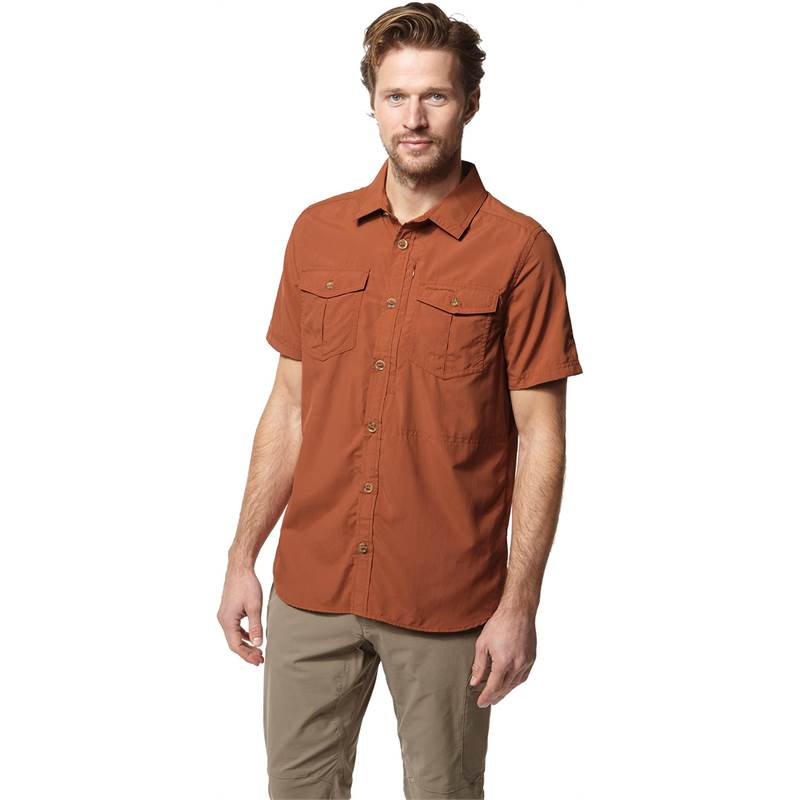 Craghoppers Mens NosiLife Adventure II Short Sleeved Shirt-2