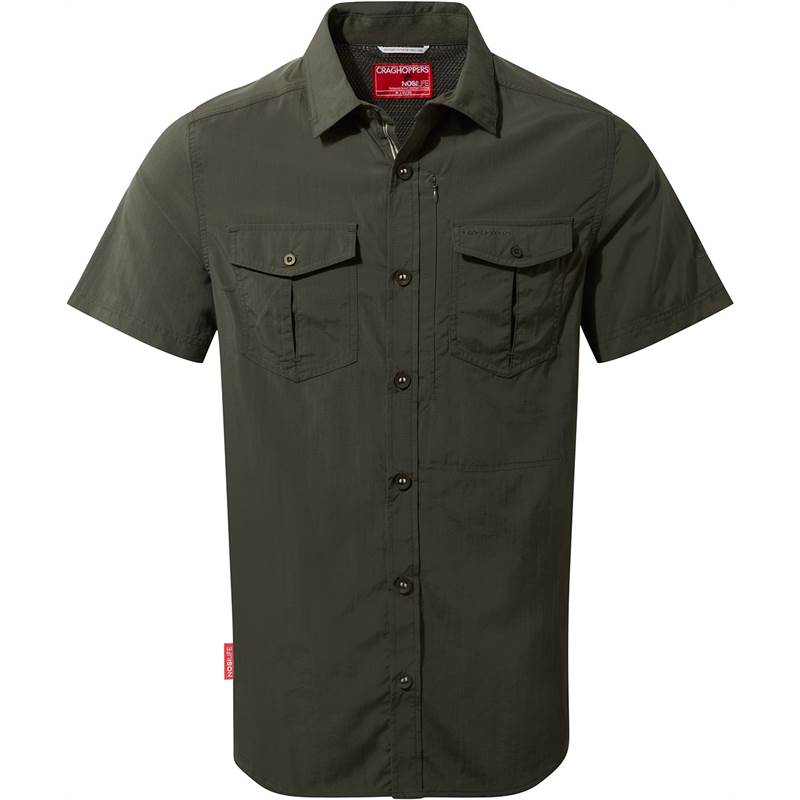 Craghoppers Mens NosiLife Adventure II Short Sleeved Shirt-3