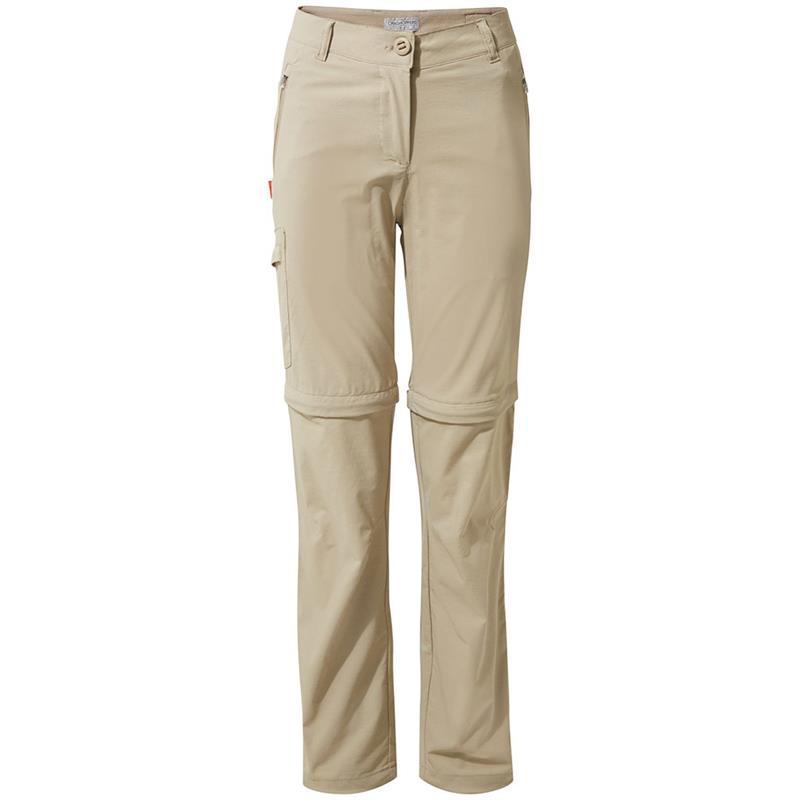Craghoppers Womens NosiLife Pro II Convertible Trousers - Regular Leg-1