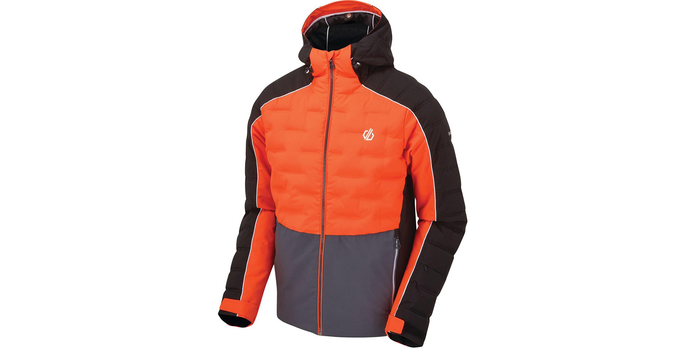 Dare2B Mens Expounder Insulated Hooded Ski Jacket SportsGB