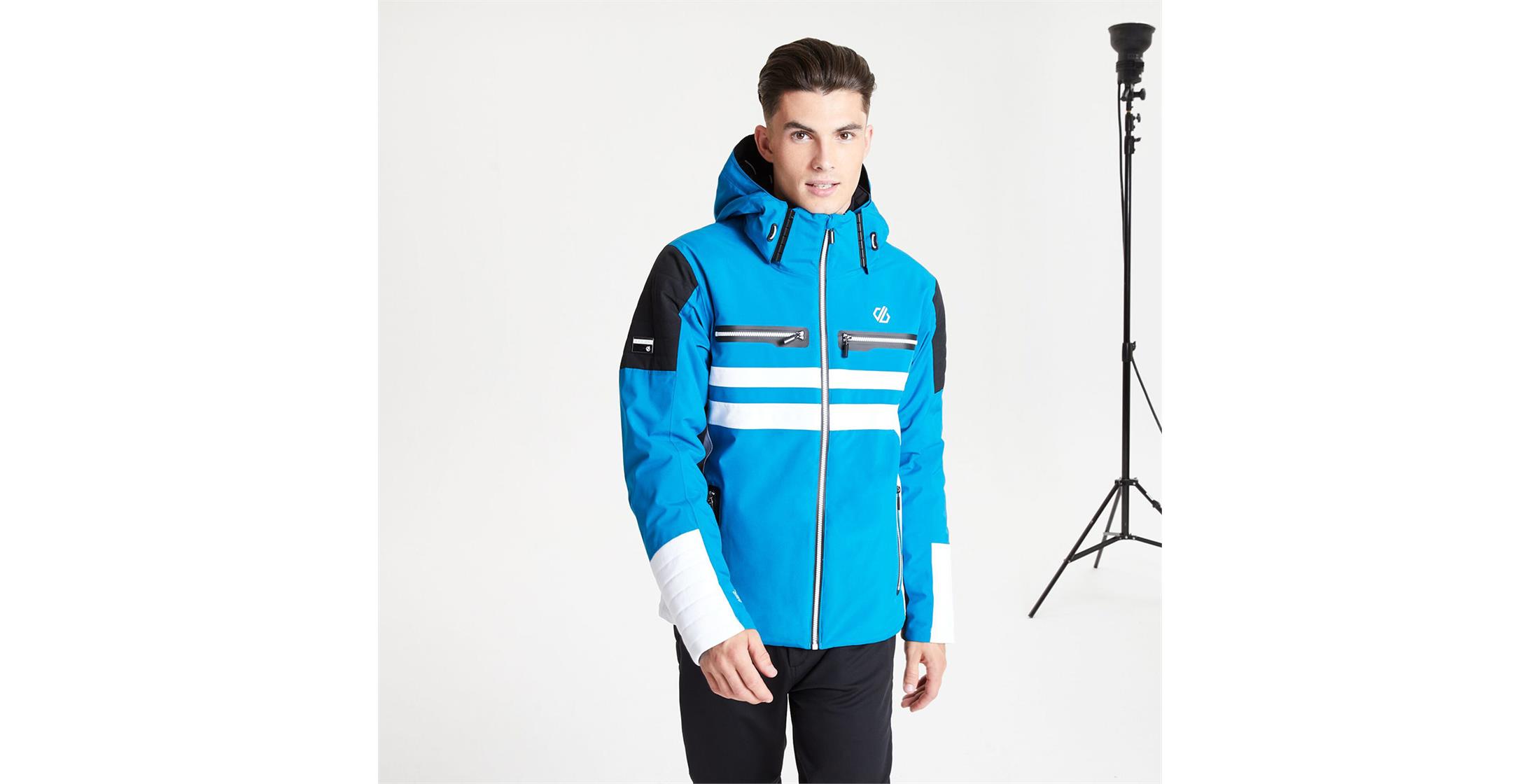 Dare2B Mens Surge Out Insulated Hooded Ski Jacket SportsGB