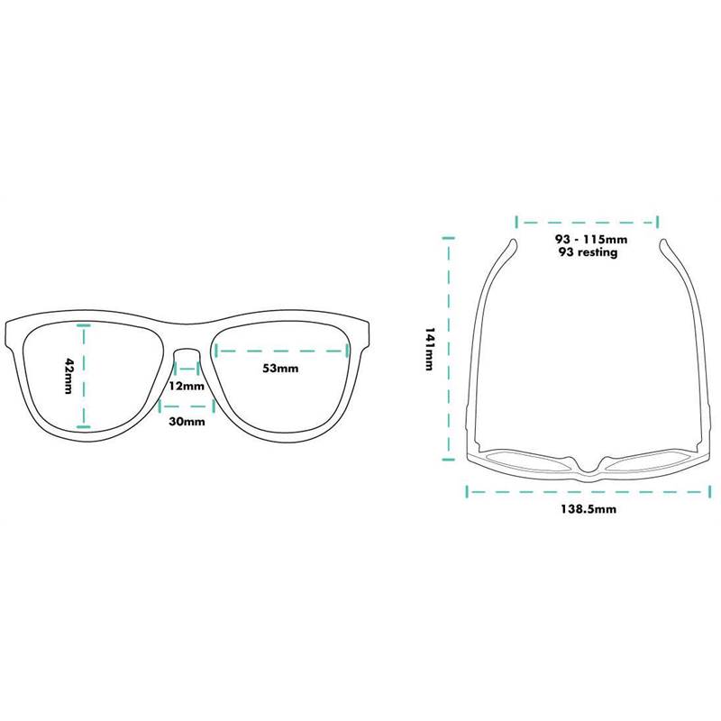 Goodr OGS Non-Reflective Perfection Running Sunglasses-4