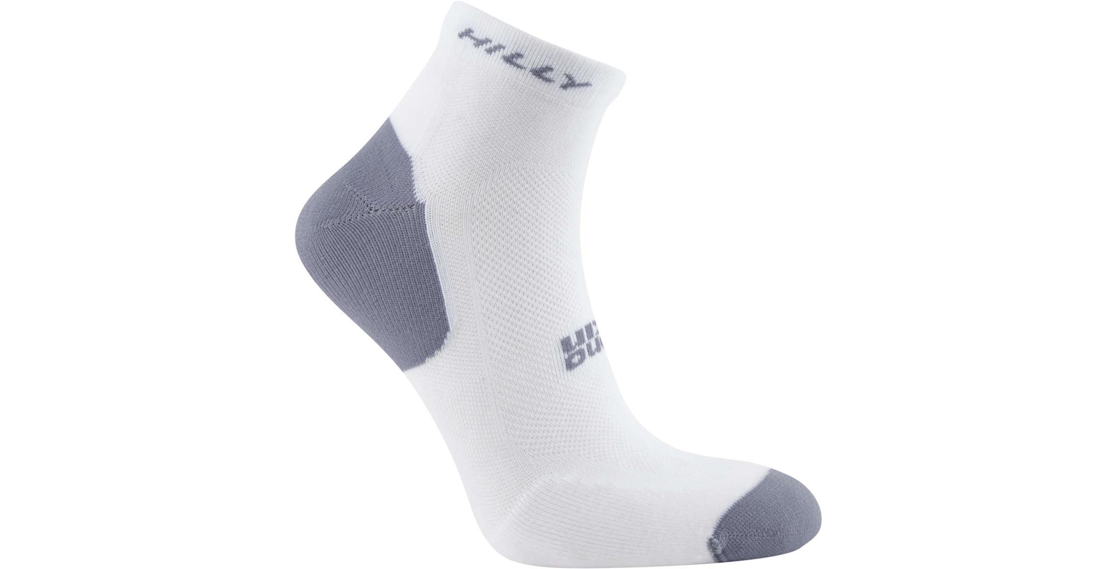 Hilly Mens Tempo Quarter Running Socks 2 Pack SportsGB
