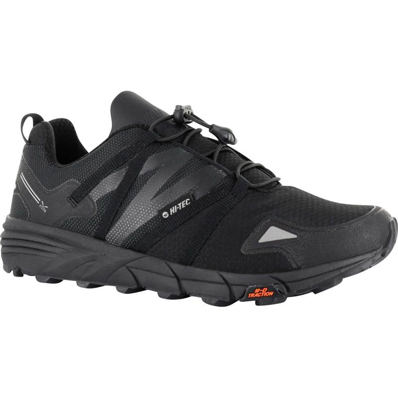 aan de andere kant, Tranen veiling Hi-Tec Mens V-Lite Ox-Trail Racer Low Trail Running Shoes SportsGB