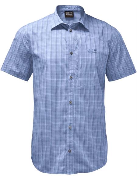 Jack Wolfskin Mens Rays Stretch Vent Hiking Shirt
