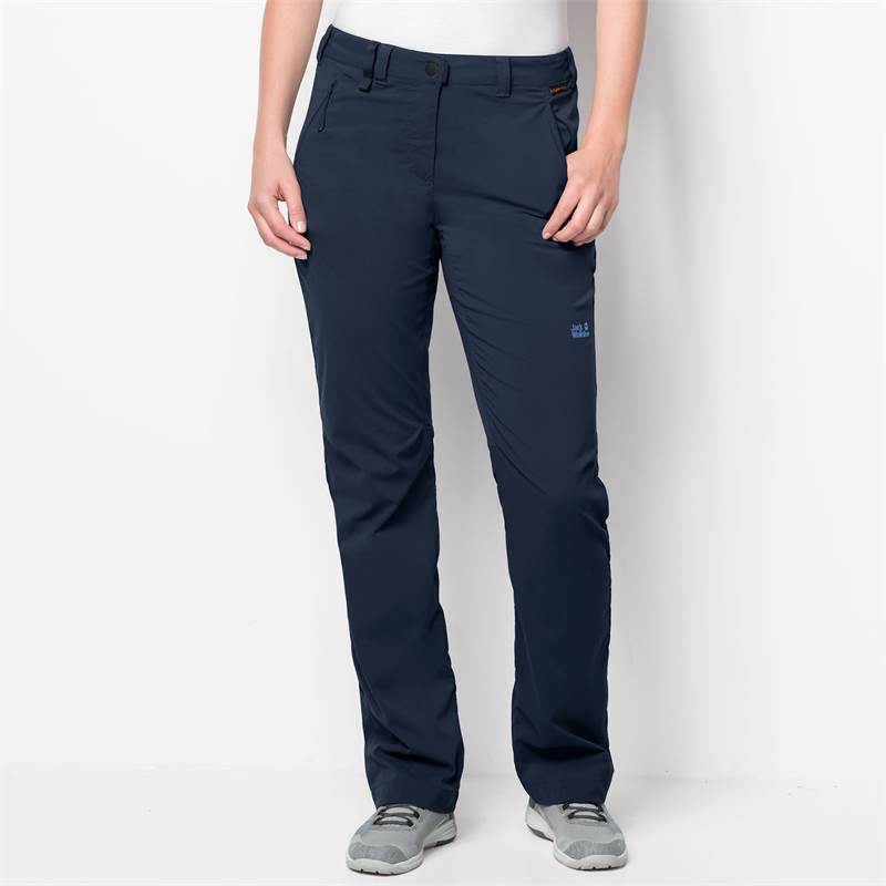 Jack Wolfskin Womens Activate Light Softshell Hiking Trousers - Regular Leg-2