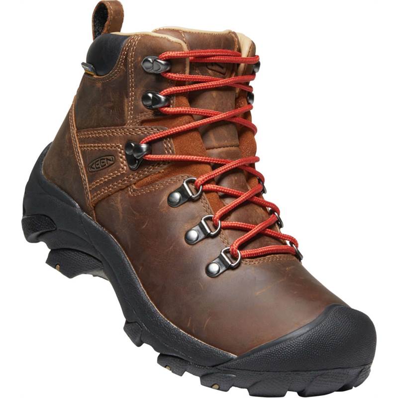 KEEN Womens Pyrenees Leather Waterproof Hiking Boots-1