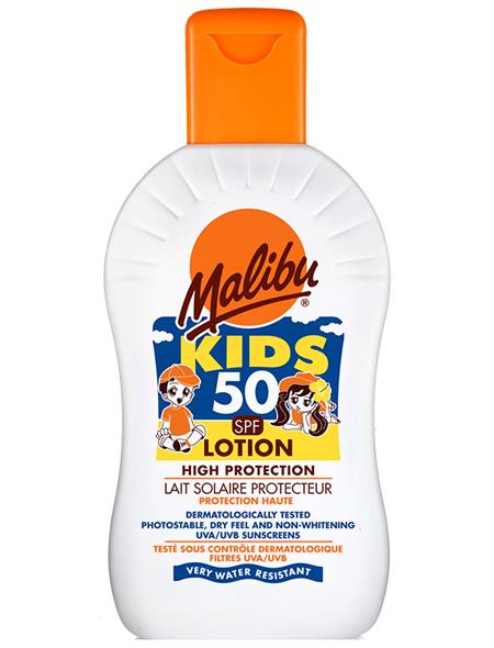 Malibu Sun Protection SPF 50 Kids Lotion