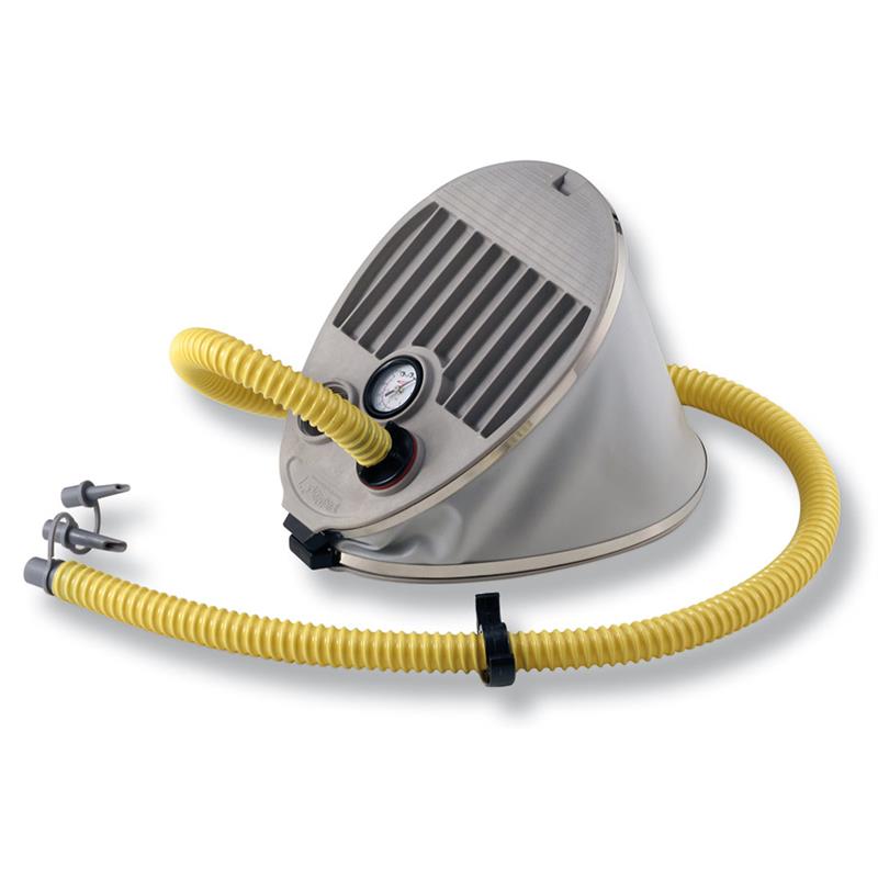 Bravo 7M Foot Pump with Pressure Gauge SportsGB