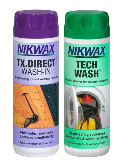 Nikwax Duo Tech Wash and TX.Direct Wash 300ml