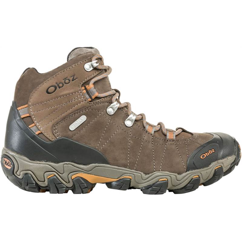 Oboz Mens Bridger Mid BDRY Wide Hiking Boots-3