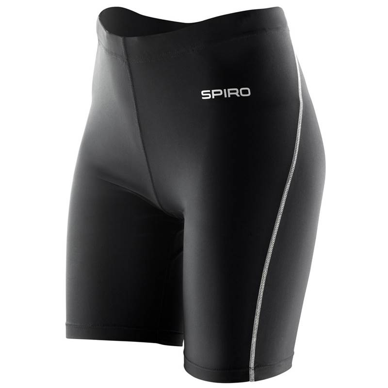 Spiro Womens Bodyfit Base Layer Shorts S250F-1