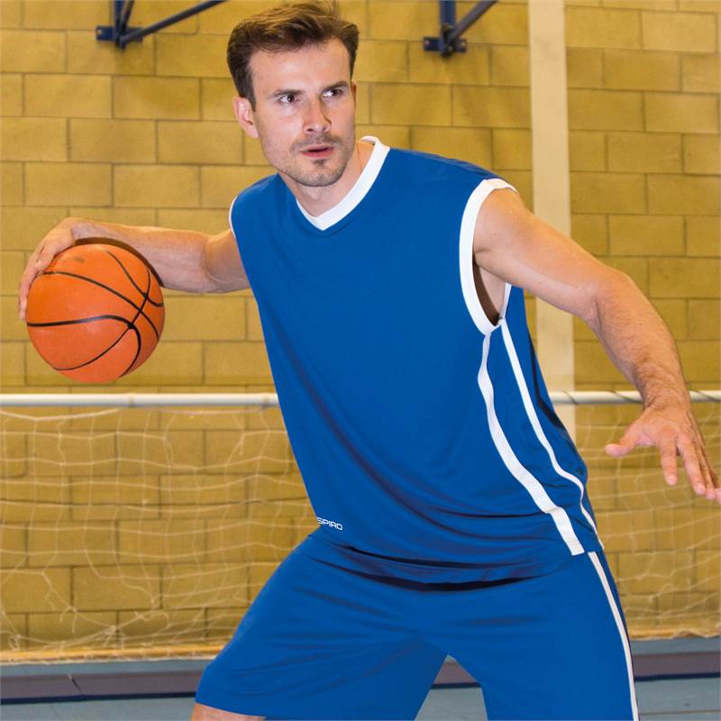 Spiro Mens Basketball Quick Dry Top S278M-3