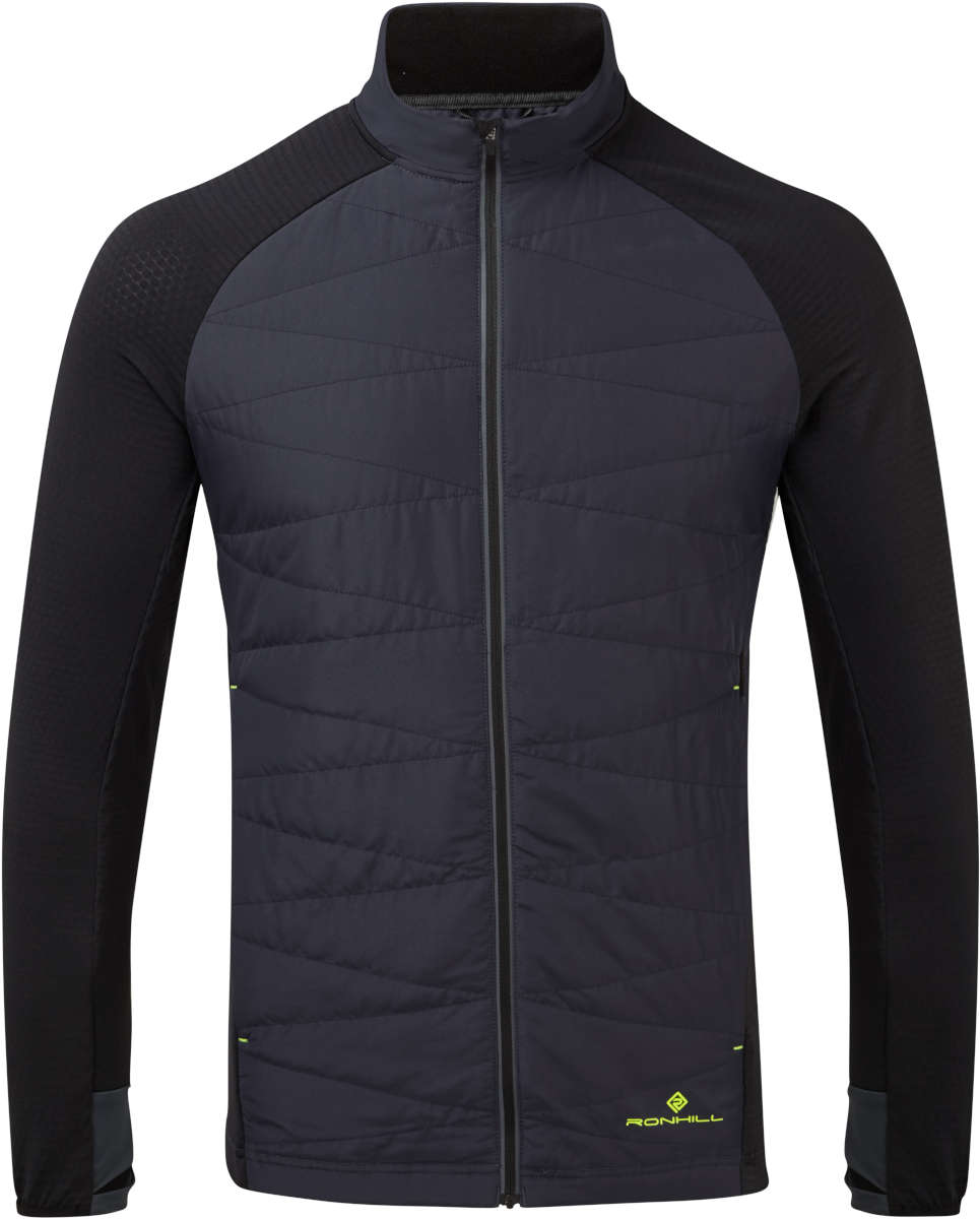 Mens hybrid online running jacket