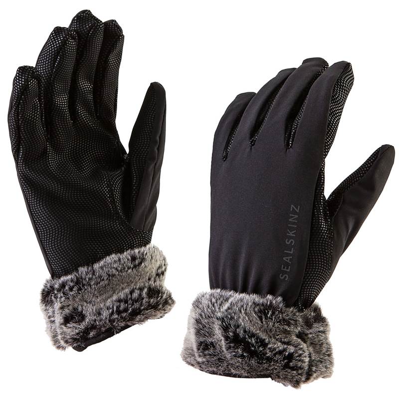 SealSkinz Womens Sea Leopard Lux Waterproof Gloves-1
