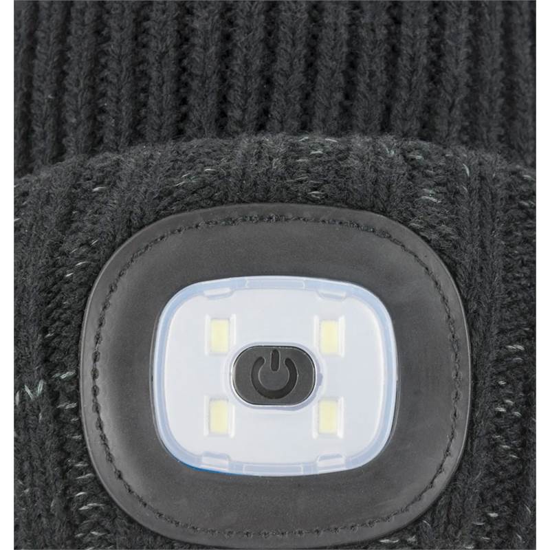 Sealskinz Waterproof Cold Weather LED Roll Cuff Beanie Hat-2