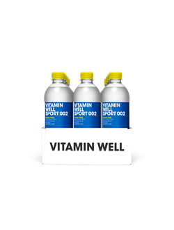 Vitamin Well Sport 002 (Sugar Free) Energy Drink 12x500ml