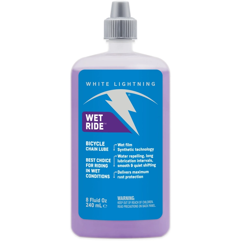 White Lightning Wet Ride - Chain Lube - 240ml-3